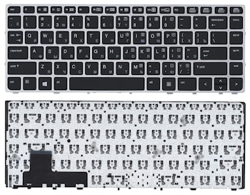 Клавиатура HP ProBook 450 G2 черная, с рамкой