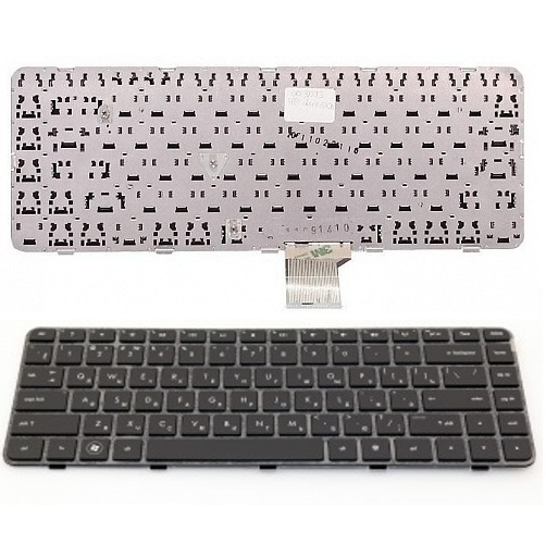 Клавиатура HP Pavilion dm4-1000, dv5-2000 черная, без рамки  