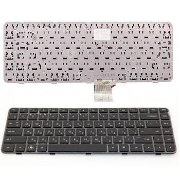 Клавиатура HP Pavilion dm4-1000, dv5-2000 черная, без рамки