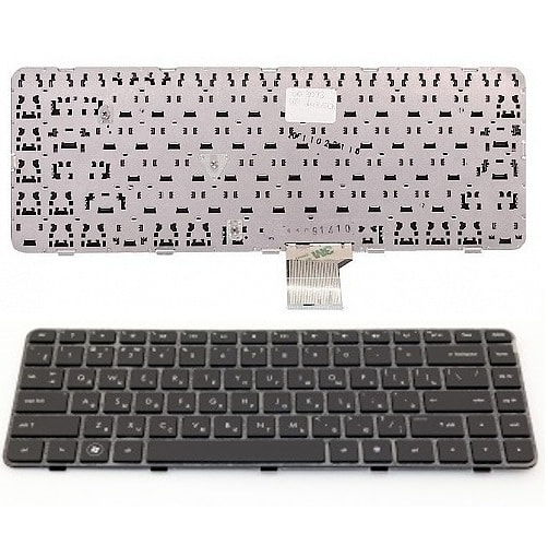 Клавиатура для ноутбука HP Pavilion dm4-1000, dv5-2000 черная, без рамки