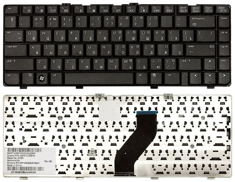 Клавиатура для ноутбука HP Pavilion DV6000 черная