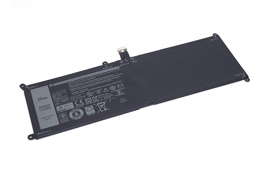 Аккумулятор для Dell XPS 12 9250, (7vkv9), 30Wh, 4020mAh, 7.6V