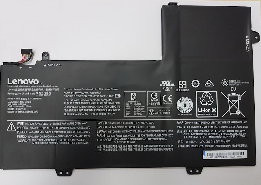 Аккумулятор для Lenovo IdeaPad 700s, 700s-14isk, 700s-14isk-6y30, (L15C6P11), 4250mAh, 11.4V