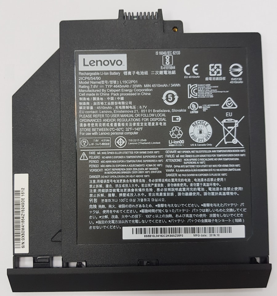 Аккумулятор для Lenovo IdeaPad e42-80, e52-80, v310-14, v310-15, v110-15, (L15C2P01), 35Wh, 4645mAh, 7.6V