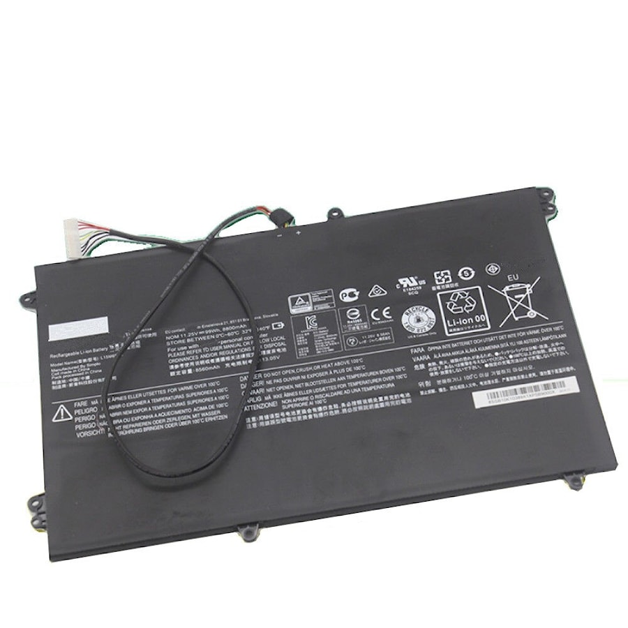 Аккумулятор для Lenovo IdeaPad sb10k10389, (l15m6pa1), 8800mAh, 11.25V