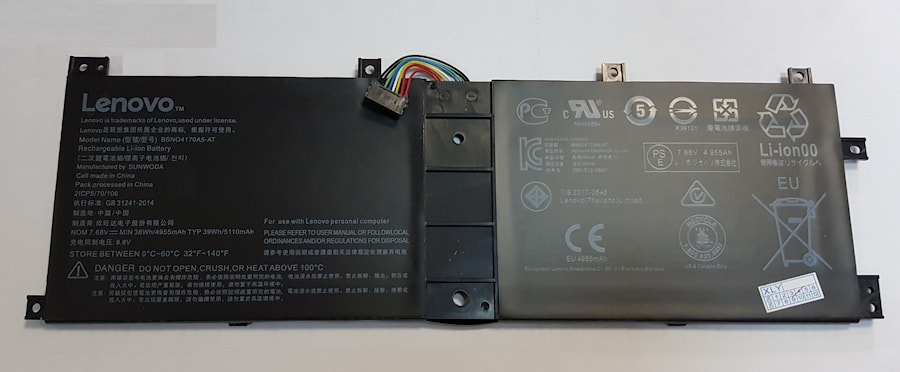 Аккумулятор для Lenovo miix510, (BSNO4170A5-AT), 38Wh, 4995mAh, 7.68V