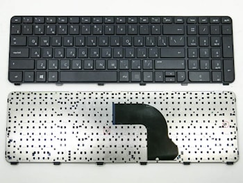 Клавиатура HP Pavilion DV7-7000 черная, с рамкой