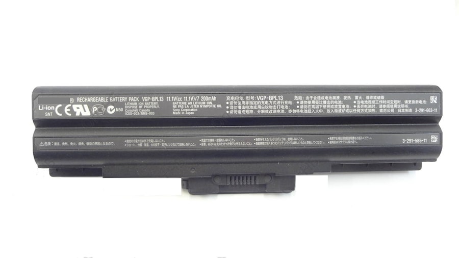 Аккумулятор для Sony VGN-AW, VGN-CS, VGN-FW, VGN-NS, VGN-NW, VGN-SR, VPC-CW, VPC-F, VPC-Y, VPC-M, (VGP-BPL13), 7200mAh, 11.1V