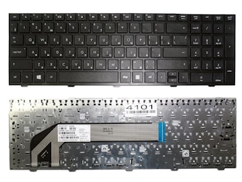 Клавиатура для ноутбука HP Probook 4540S, 4545S черная, с рамкой