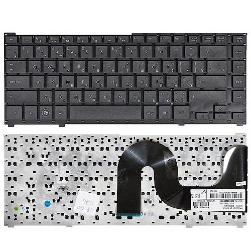 Клавиатура для ноутбука HP Probook 4310S, 4311S черная, с рамкой