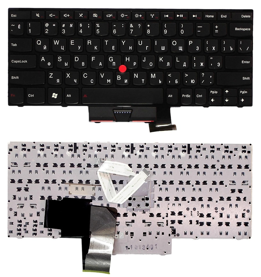 Клавиатура для ноутбука Lenovo IBM ThinkPad E220S, E120, E125, E130, S220, X121E, X130E, X131E, E135 черная